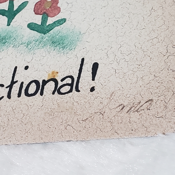 Vintage Kitty Theme Hand Painted Tin Home Decor - Picture 6 of 8